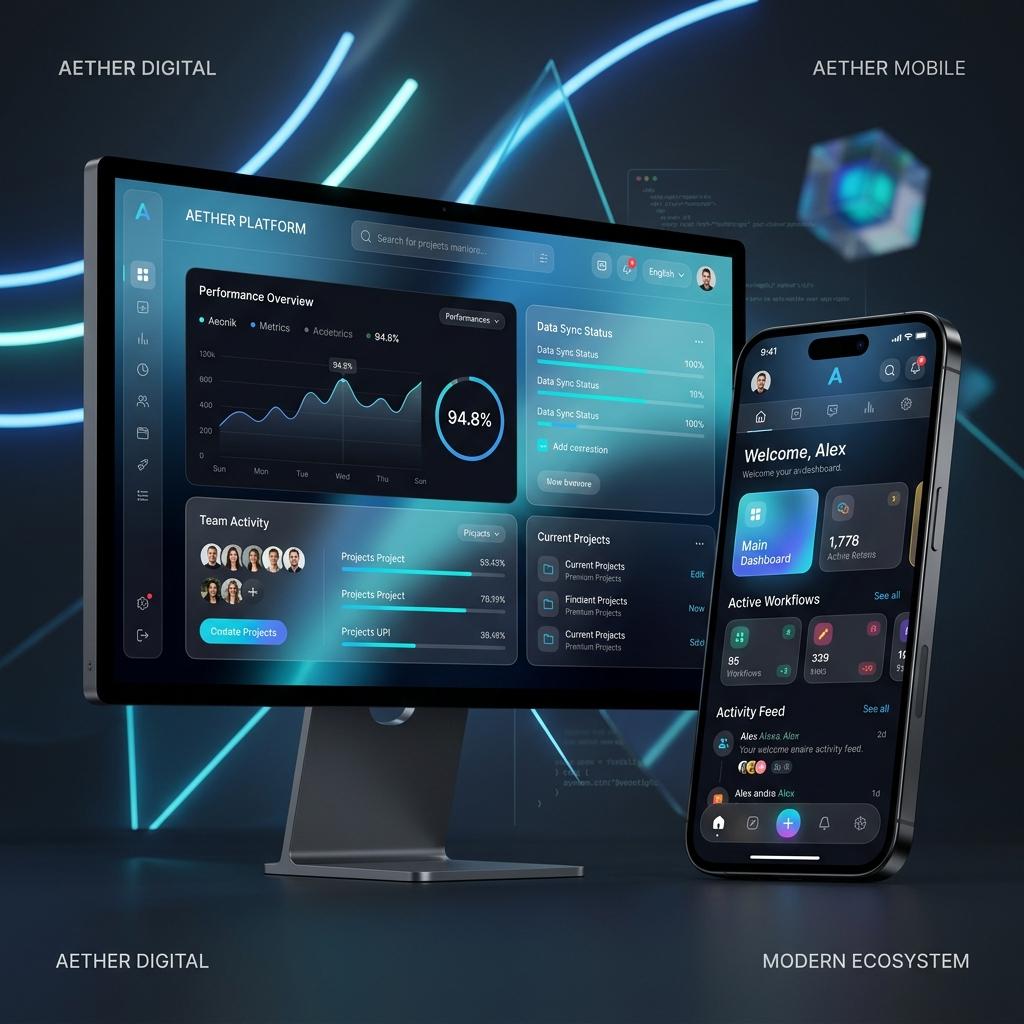 Custom website showcase